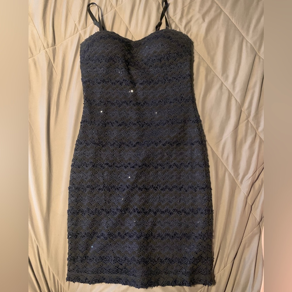 Guess navy blue dress